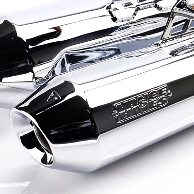 Triumph Thruxton Vance &amp; Hines Chrome Slip On Exhaust - A9600521