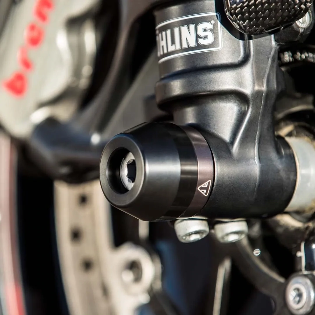 Triumph CNC Machined Fork Protectors - A9640080