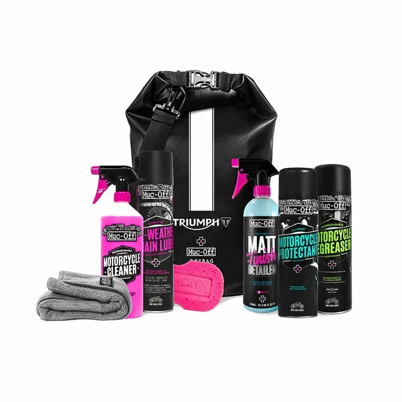Triumph Muc-Off Professional Motorcycle Care & Detail Kit - A9930520