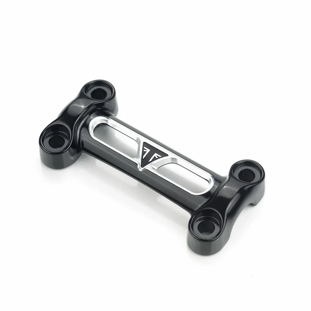 Triumph Bobber Speedmaster Black Logo Handlebar Clamp - A9630219