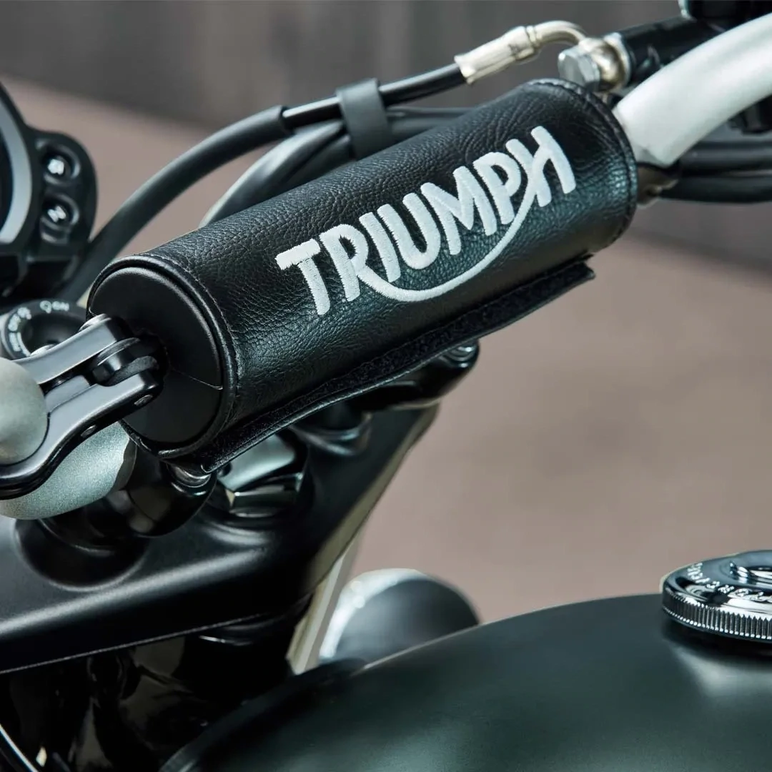 Triumph Scrambler 1200 Black Padded Handlebar Brace - A9638147