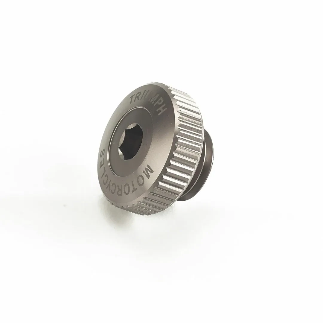 Triumph Gunmetal Billet Oil Filler Cap - A9610240