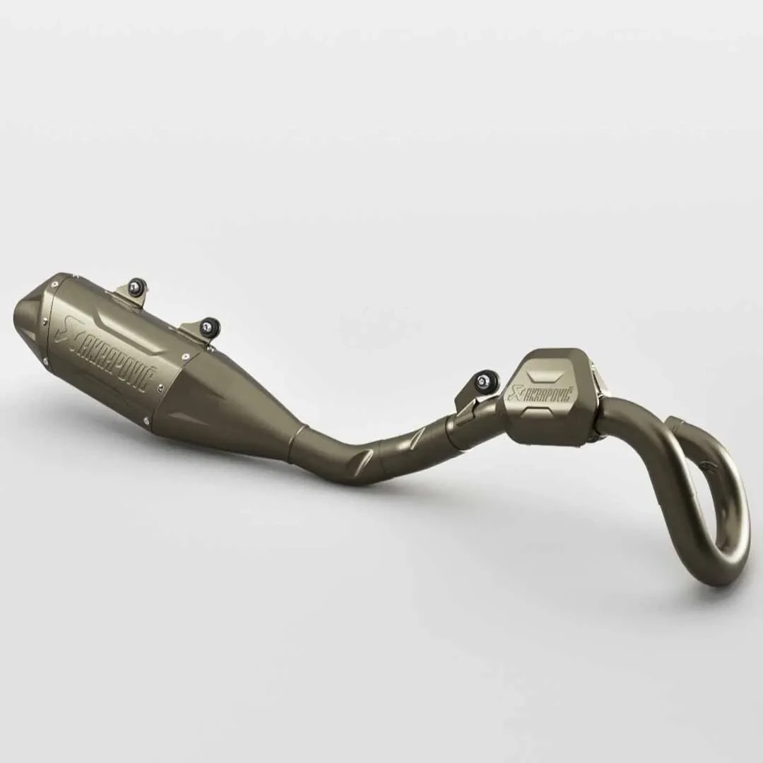 Triumph TF 250-X Akrapovic Full Exhaust System - A9601343
