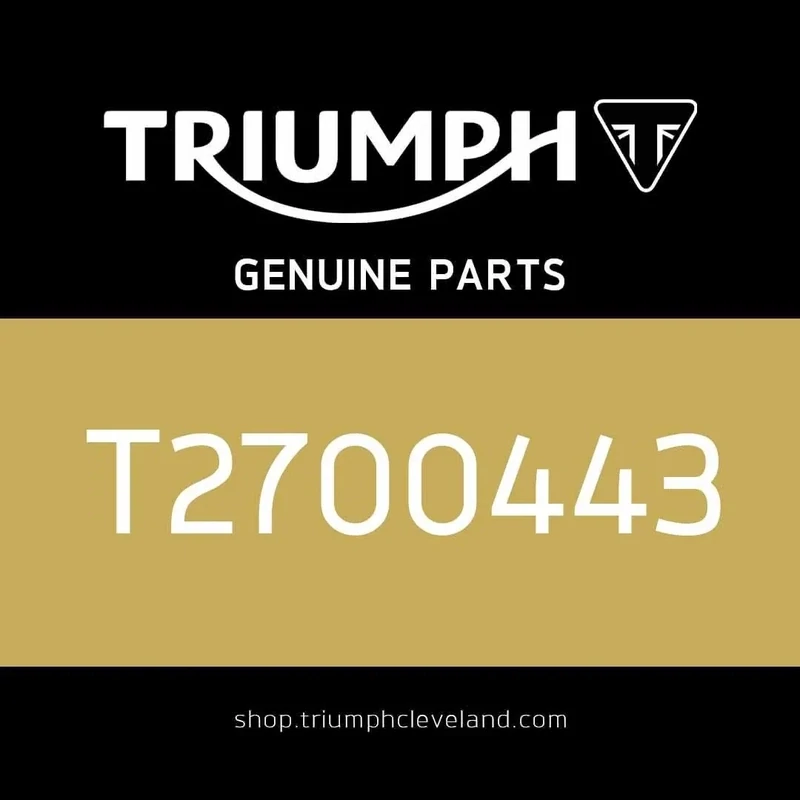 Triumph Genuine OEM Luggage Red Oval Reflector - T2700443