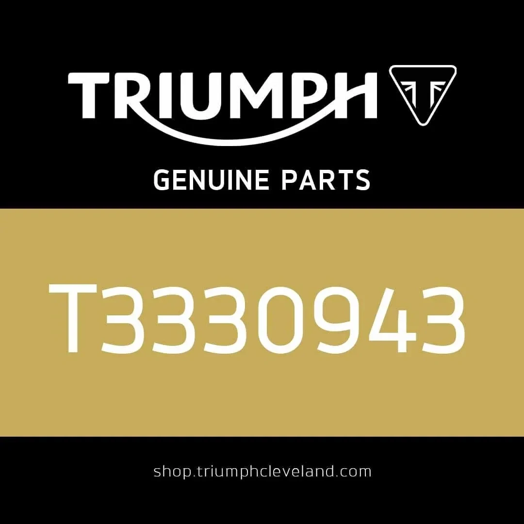 Triumph OEM Silver M5 x 14 But/Hd Screw - T3330943