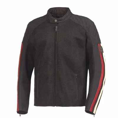 Triumph Braddan Retro Mesh Motorcycle Jacket - MTES2334