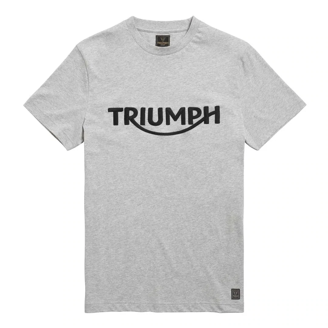 Triumph Bamburgh Gray Tee