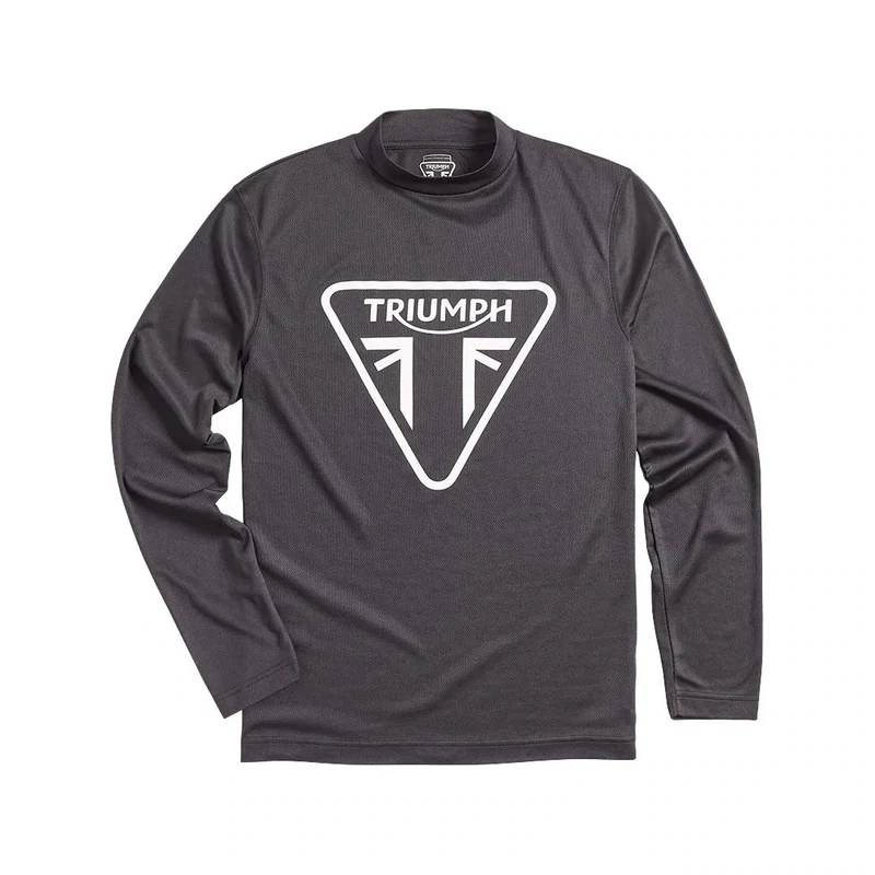 T-shirt haut de sport,Triumph manches courtes Moto Logo Imprimé T