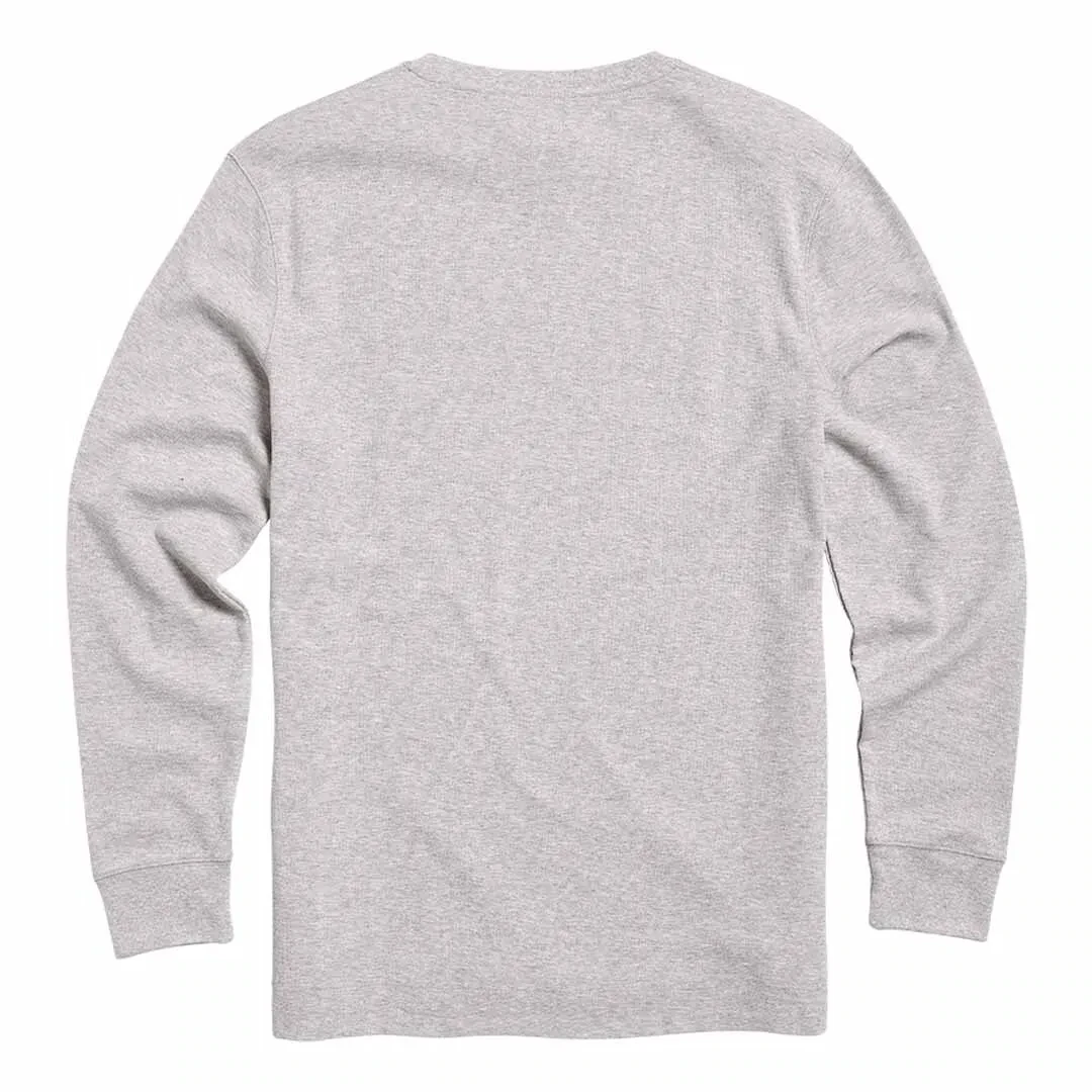 Triumph Bettmann Long Sleeve Gray Waffle Tee - MTLS22100