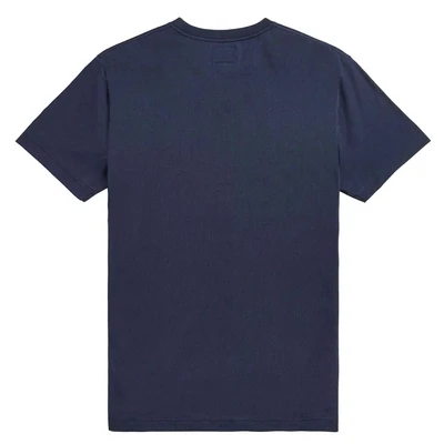 ☆YALE☆ 2 TONE ARCH TSHIRT  BLUE YD01SS1011RB / YEM1SS Yale University Shirt Womens Small Blue Short Sleeve Cotton