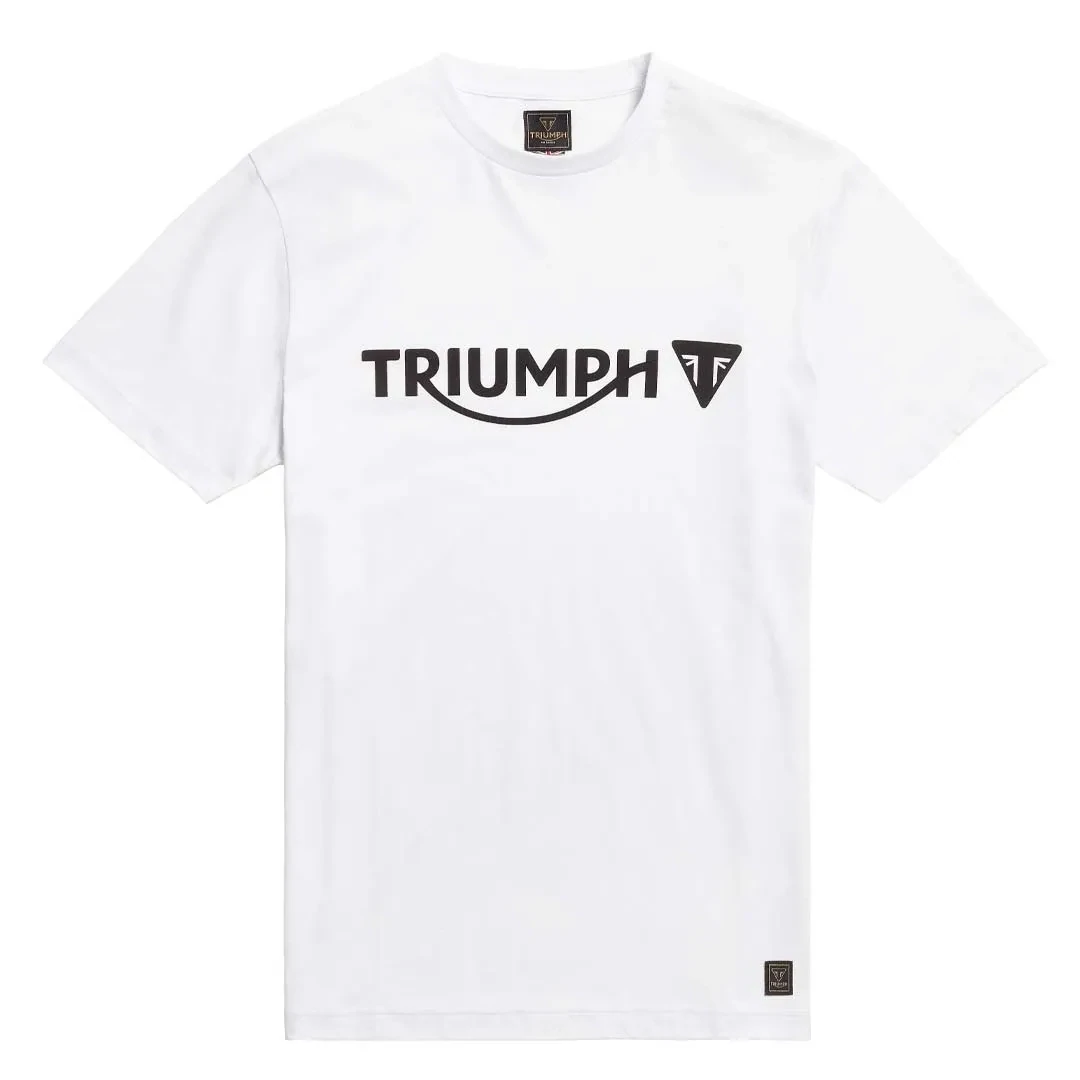 Triumph Cartmel White Classic Tee Shirt - MTSS20035