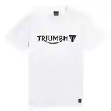 Triumph Cartmel White Classic Tee Shirt - MTSS20035