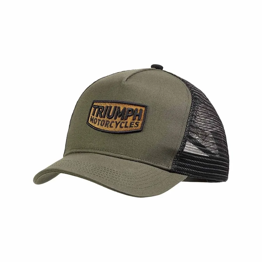 Triumph Dude Khaki Trucker Hat - MCAS22311