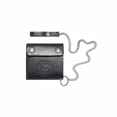 Triumph Ace Leather Chain Wallet - MACS23810