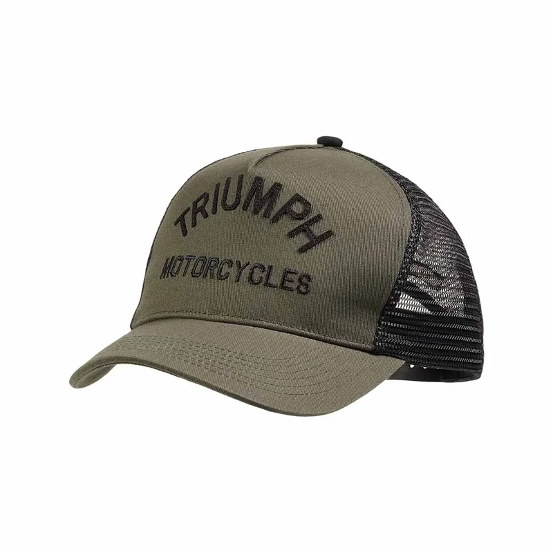 Triumph Khaki Coast Trucker Hat
