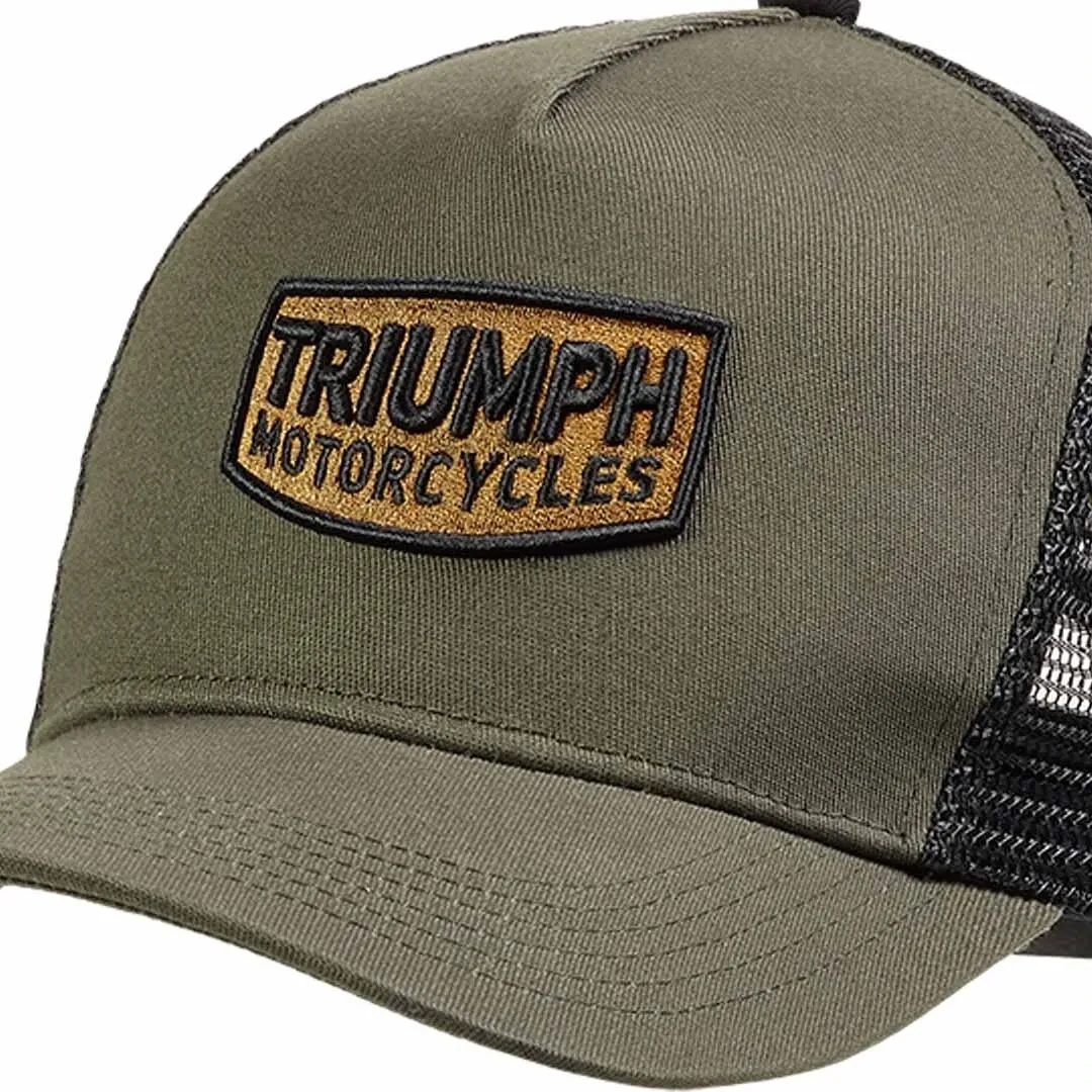 Triumph Dude Khaki Trucker Hat - MCAS22311