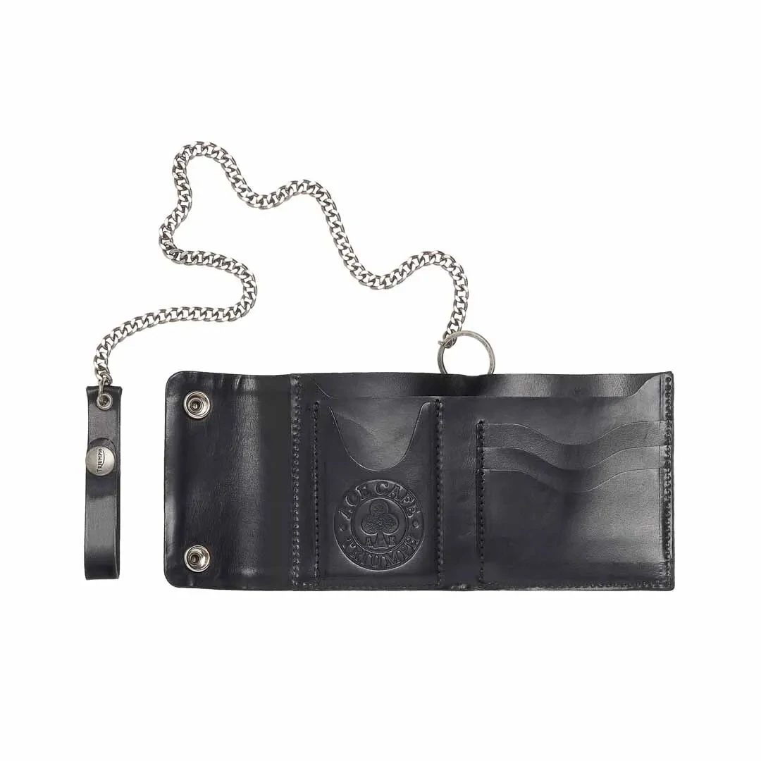 Triumph Ace Leather Chain Wallet - MACS23810
