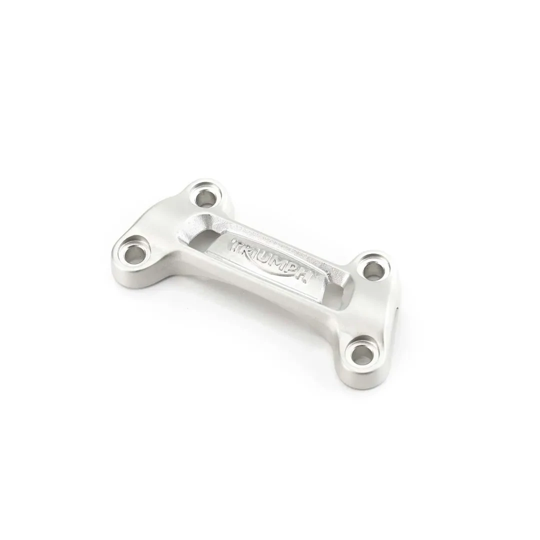 Triumph Street Twin Satin Logo Handlebar Clamp