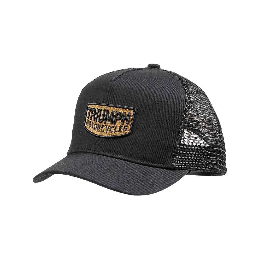 Triumph Dude Black Trucker Hat - MCAS22310