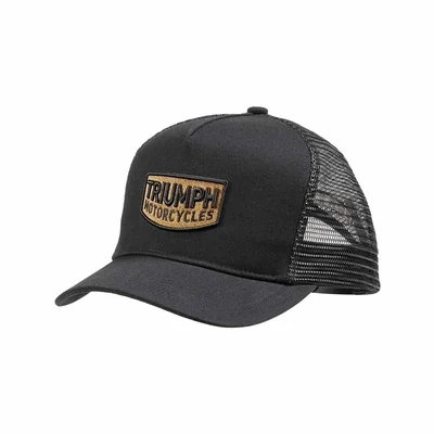 Triumph Dude Black Trucker Hat - MCAS22310