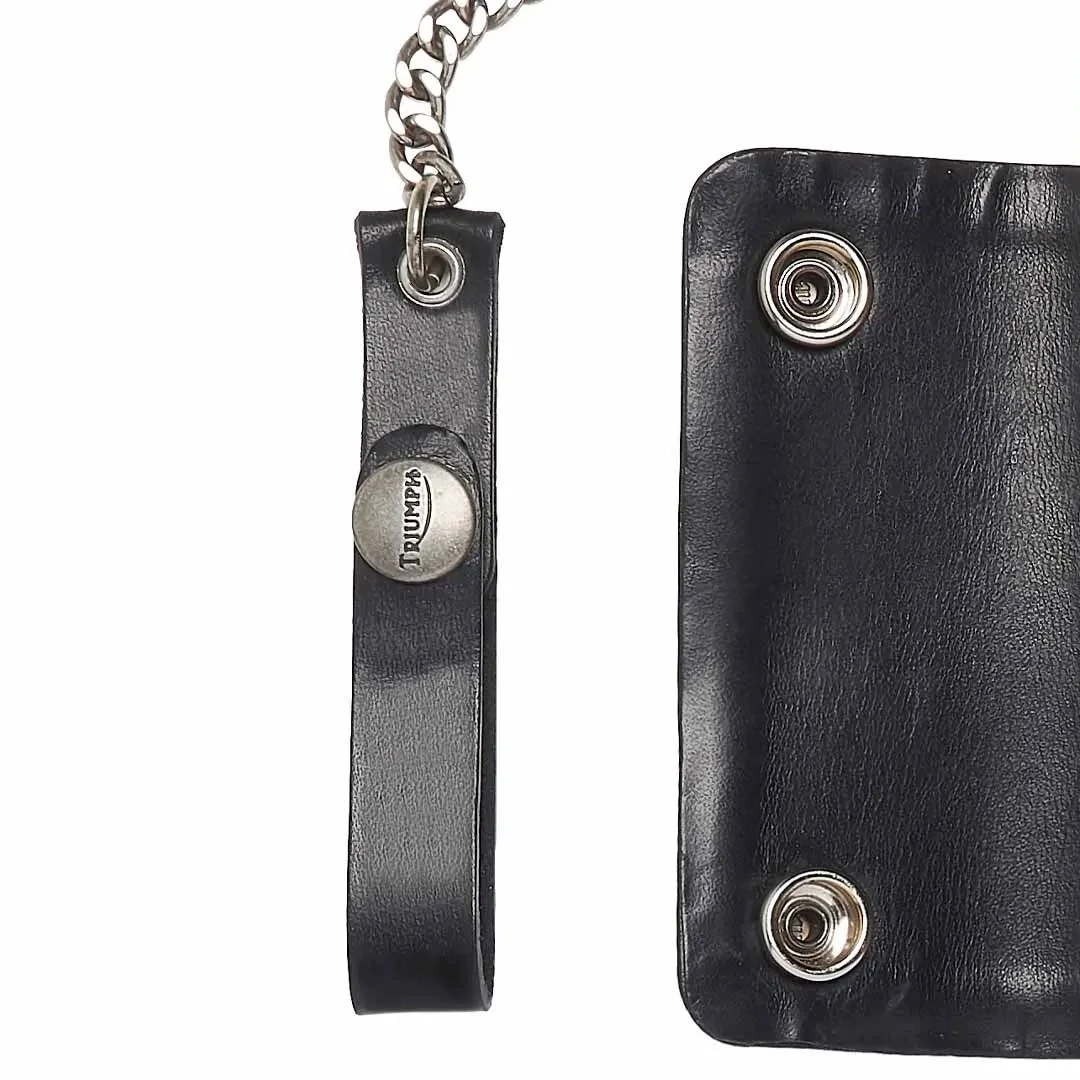 Triumph Ace Leather Chain Wallet - MACS23810