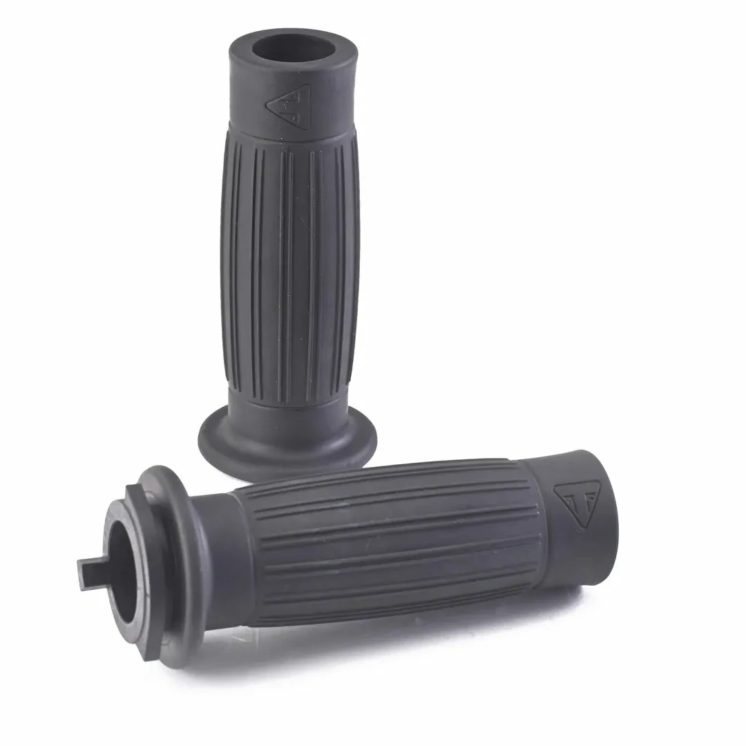 Triumph Black Barrel Motorcycle Grips - A2041443