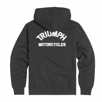 Triumph Dolan Black Full Zip Fleece Hoodie - MSWS2342 - Triumph Street ...
