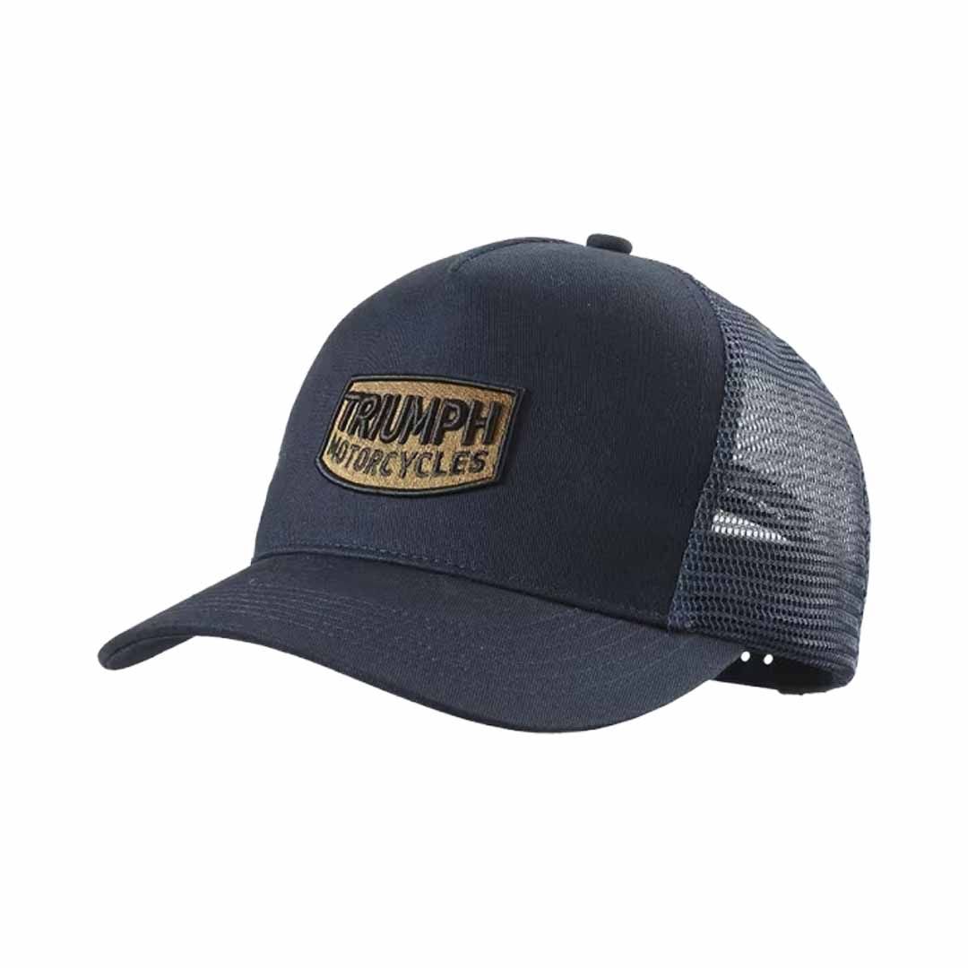 Front Triumph Dude Navy Trucker Hat - MCAS24301
