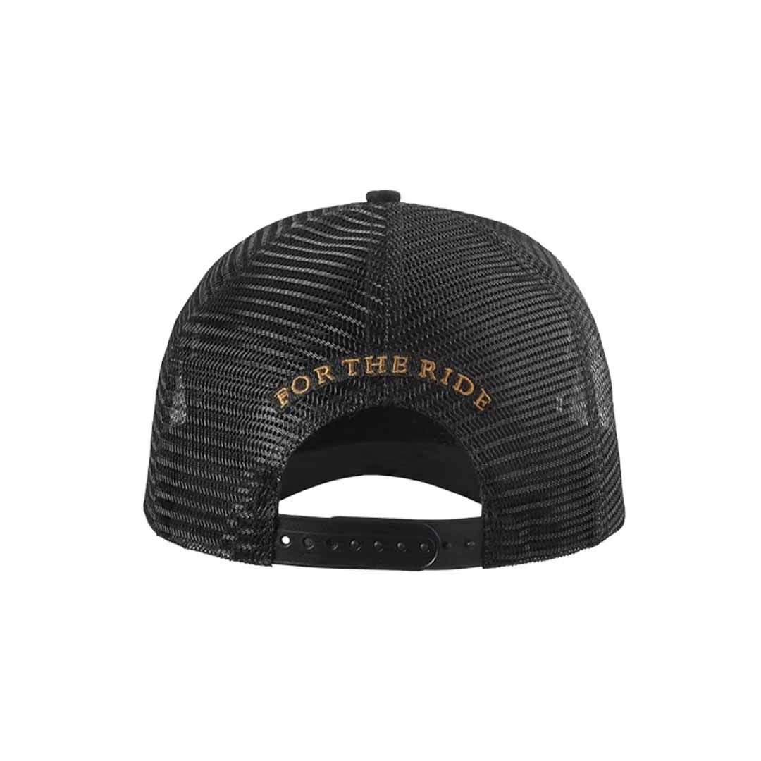 Triumph Roadtrip Black Trucker Hat - MCAS24304