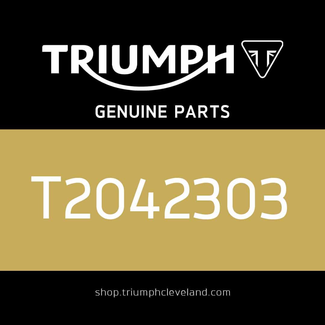 Triumph OEM Scrmblr 1200 Handguard Bar End Finisher - T2042303
