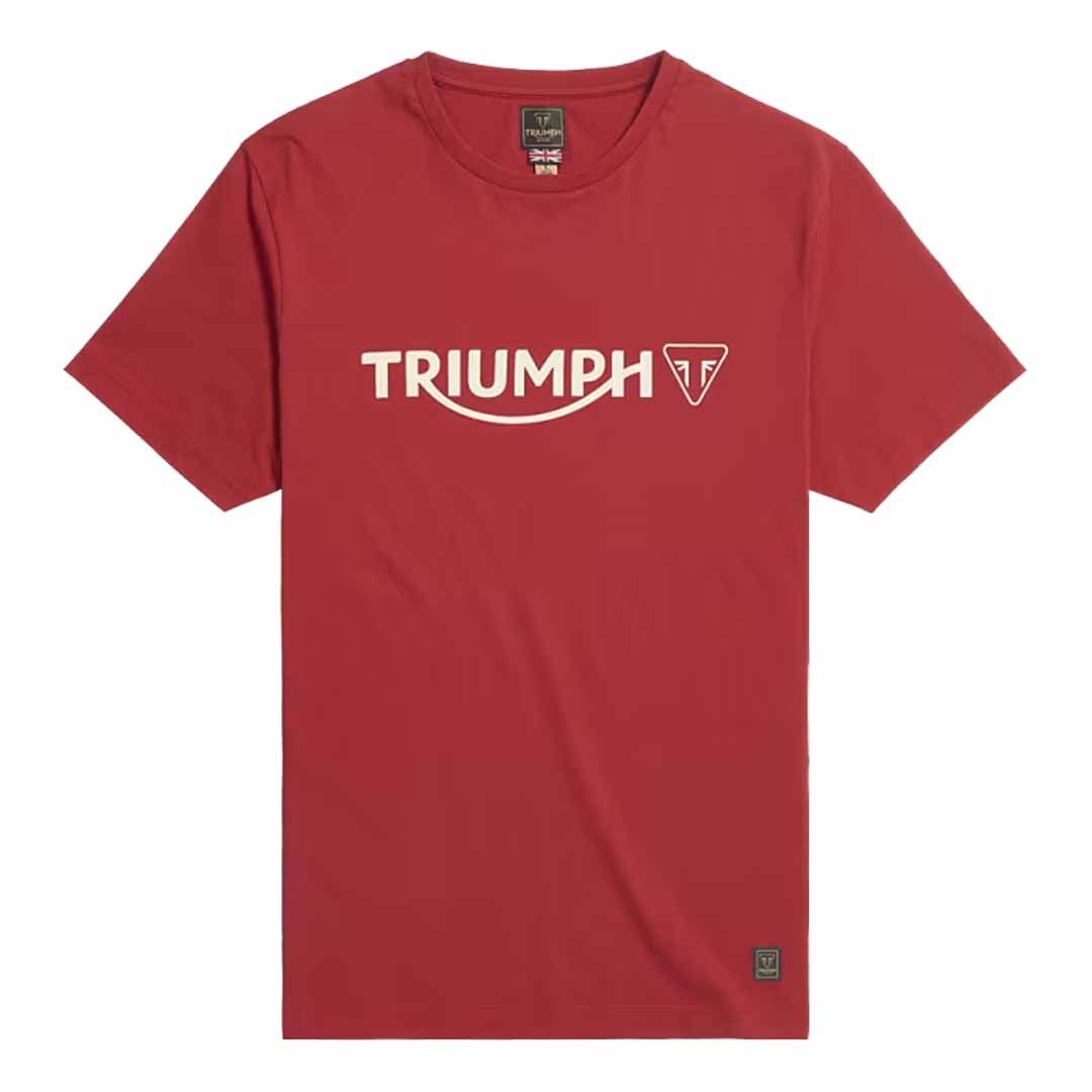 Triumph Cartmel Red Classic Tee Shirt - MTSS24105