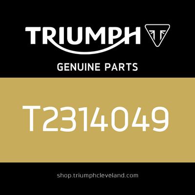 Triumph Street Triple 765 R OEM LH Rear Body Decal 1 - T2314049
