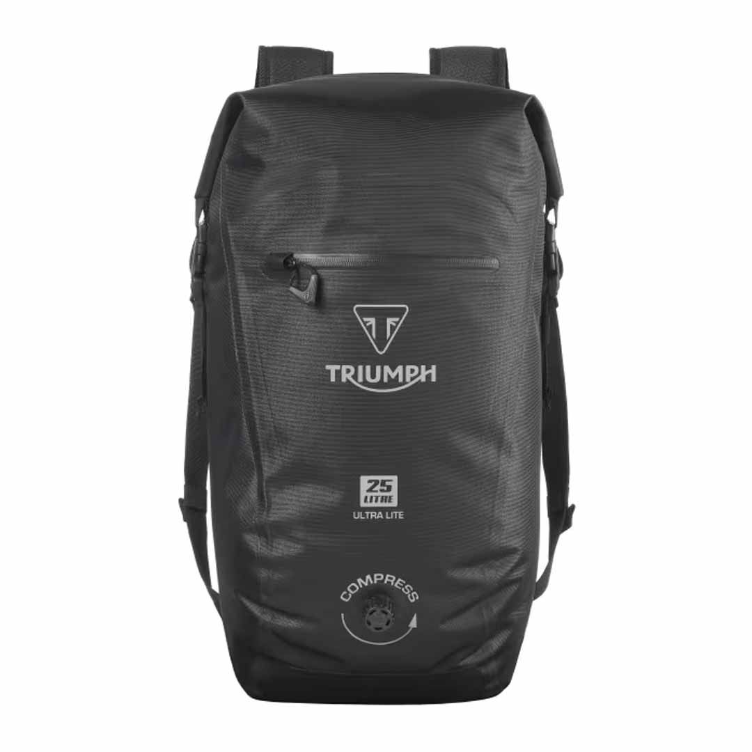 Triumph 25L Ultralite Adventure Tourer Waterproof Motorcycle Backpack Bag - MLUA24006