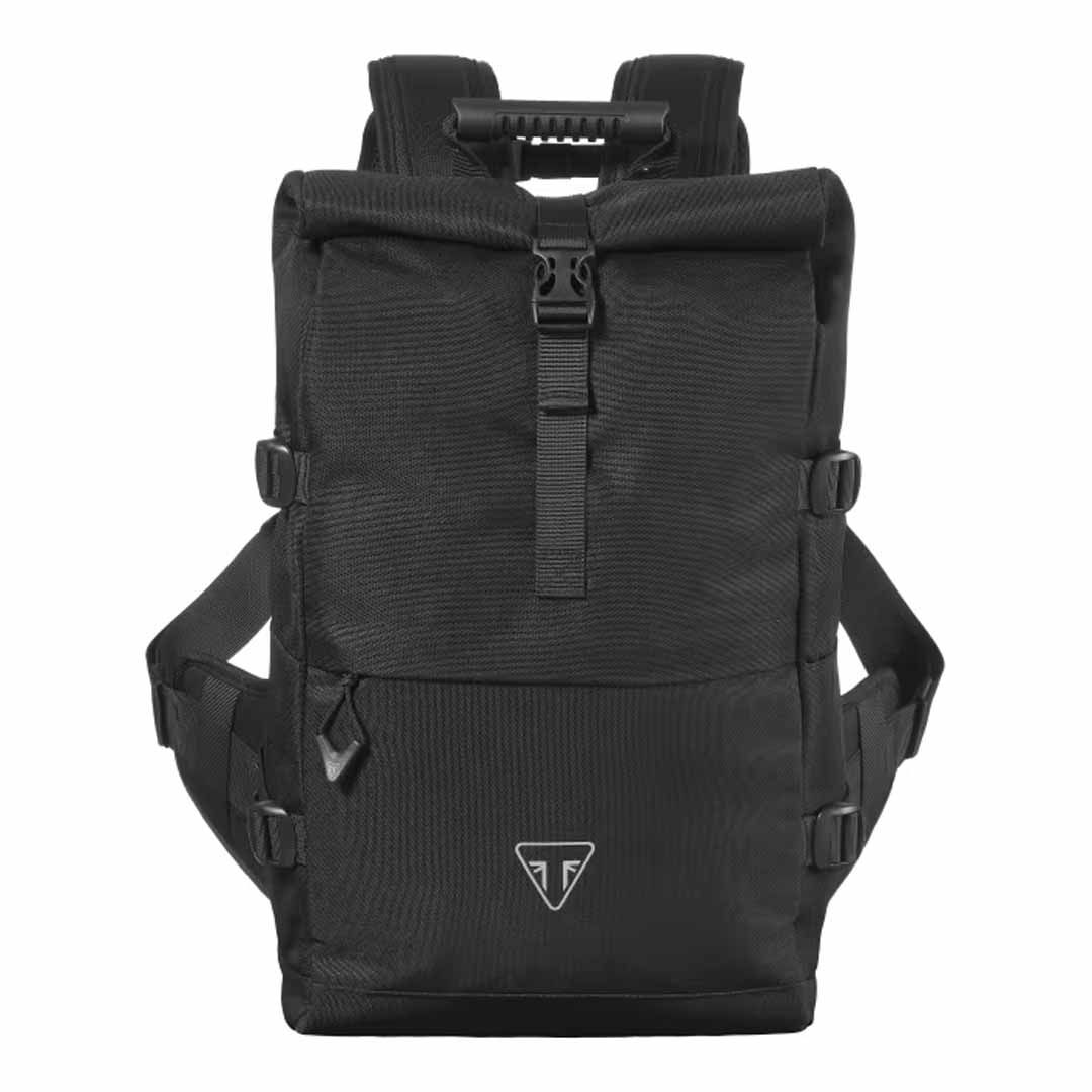 Triumph 25L Modern Classic Roll-top EDC Motorcycle Backpack Bag - MLUA24002