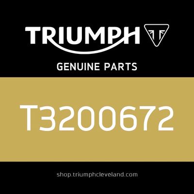 Triumph OEM Bolt, TX, Lghtd, M6 x 14, Enc - T3200672
