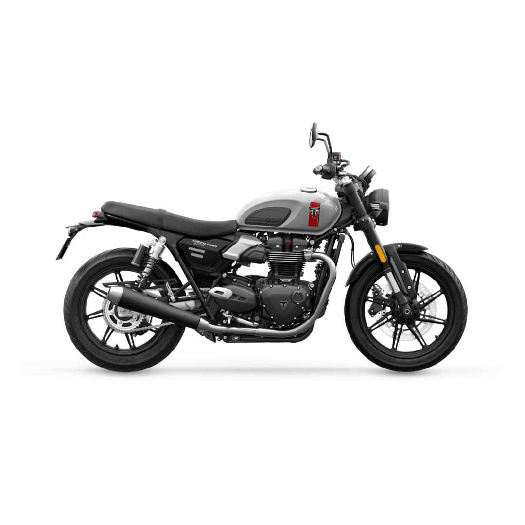 Triumph Speed Twin 1200 RS Black Rubber Knee Pad Kit - A9798057