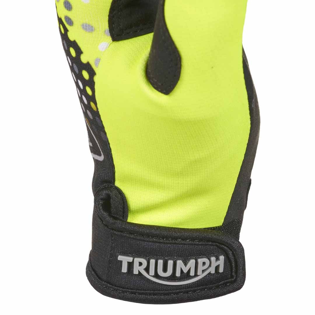 Triumph Roller Enduro MX Fluro Black Dirtbike Glove - MGVS25506