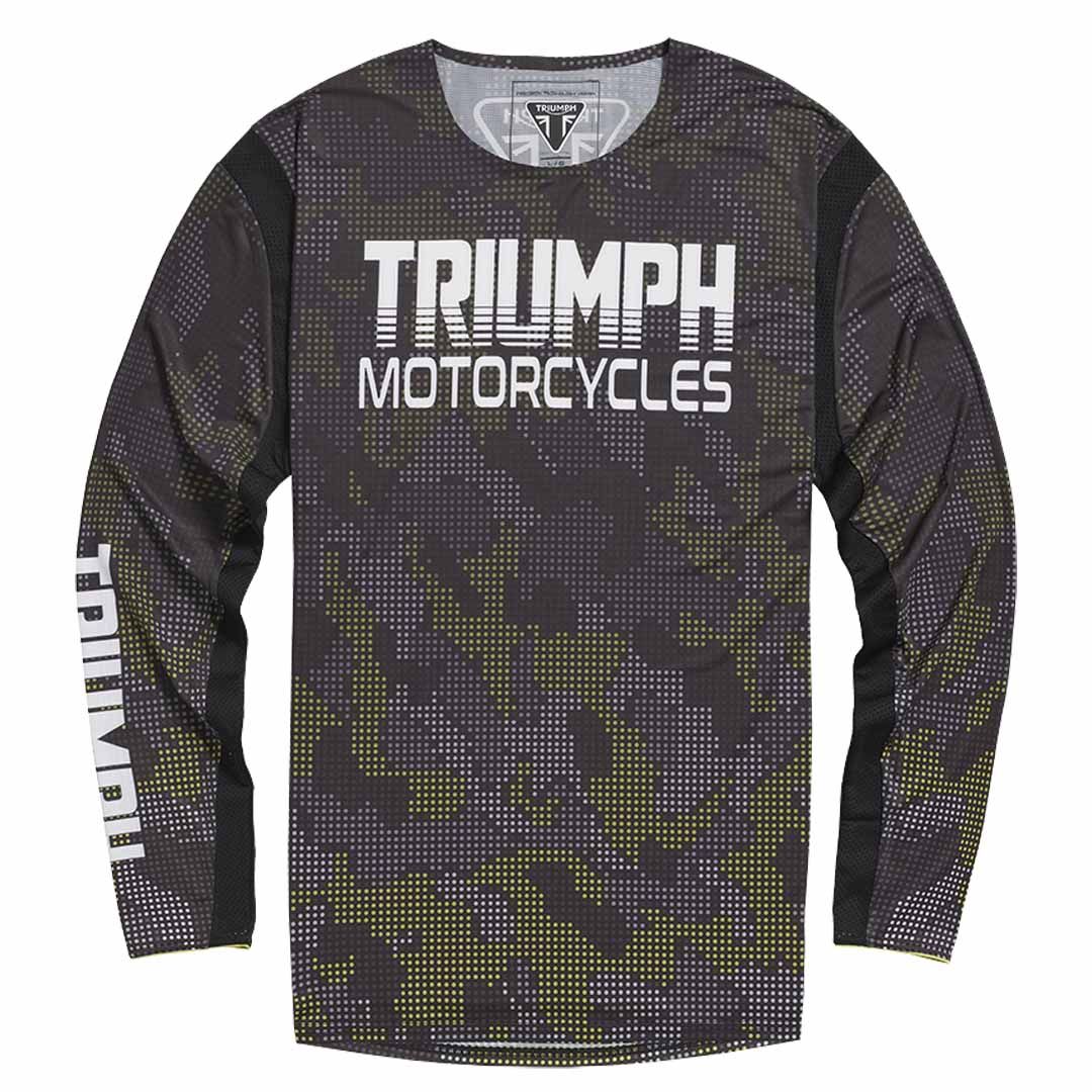 Triumph Dot Camo Adventure Enduro Motocross Jersey - MTLS25133