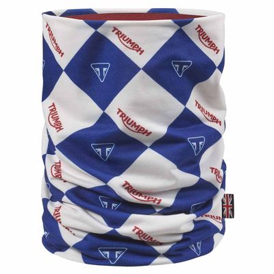 Triumph Harlequinn Blue + Bone Neck Tube - MTUS25401