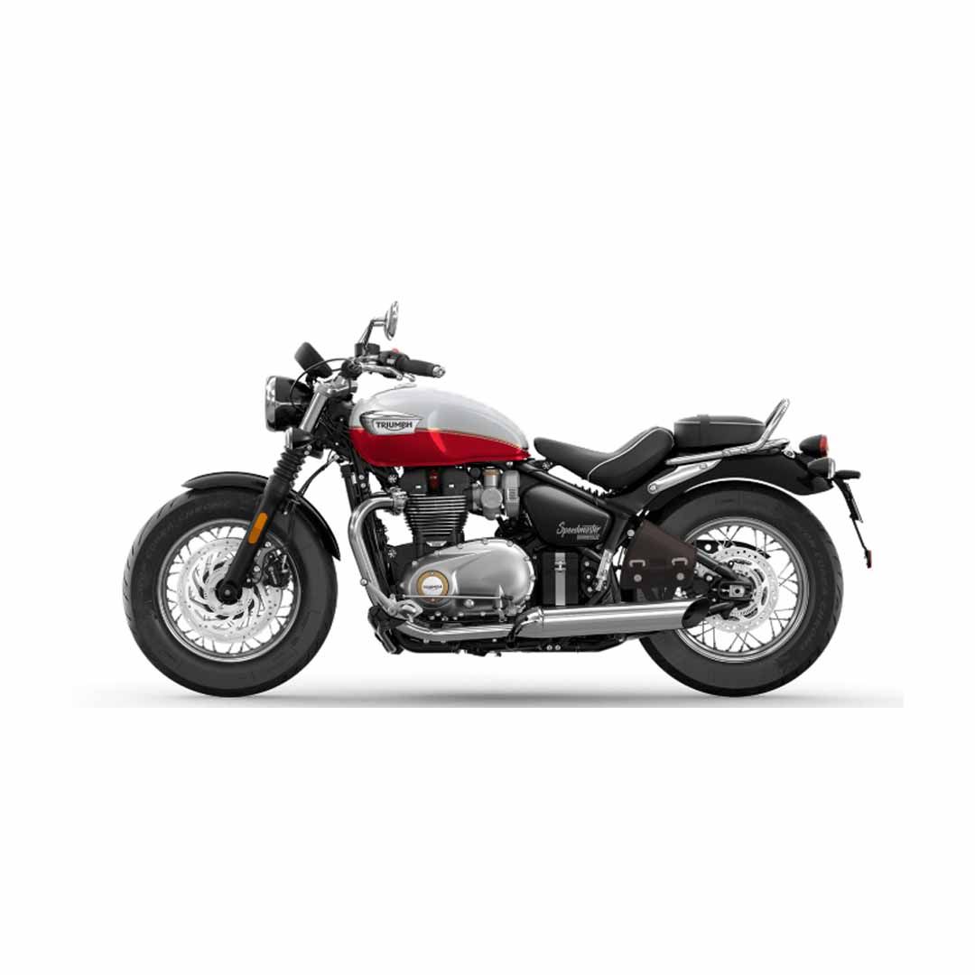 Triumph Black Waxed Cotton Swing Arm Bag - A9510663
