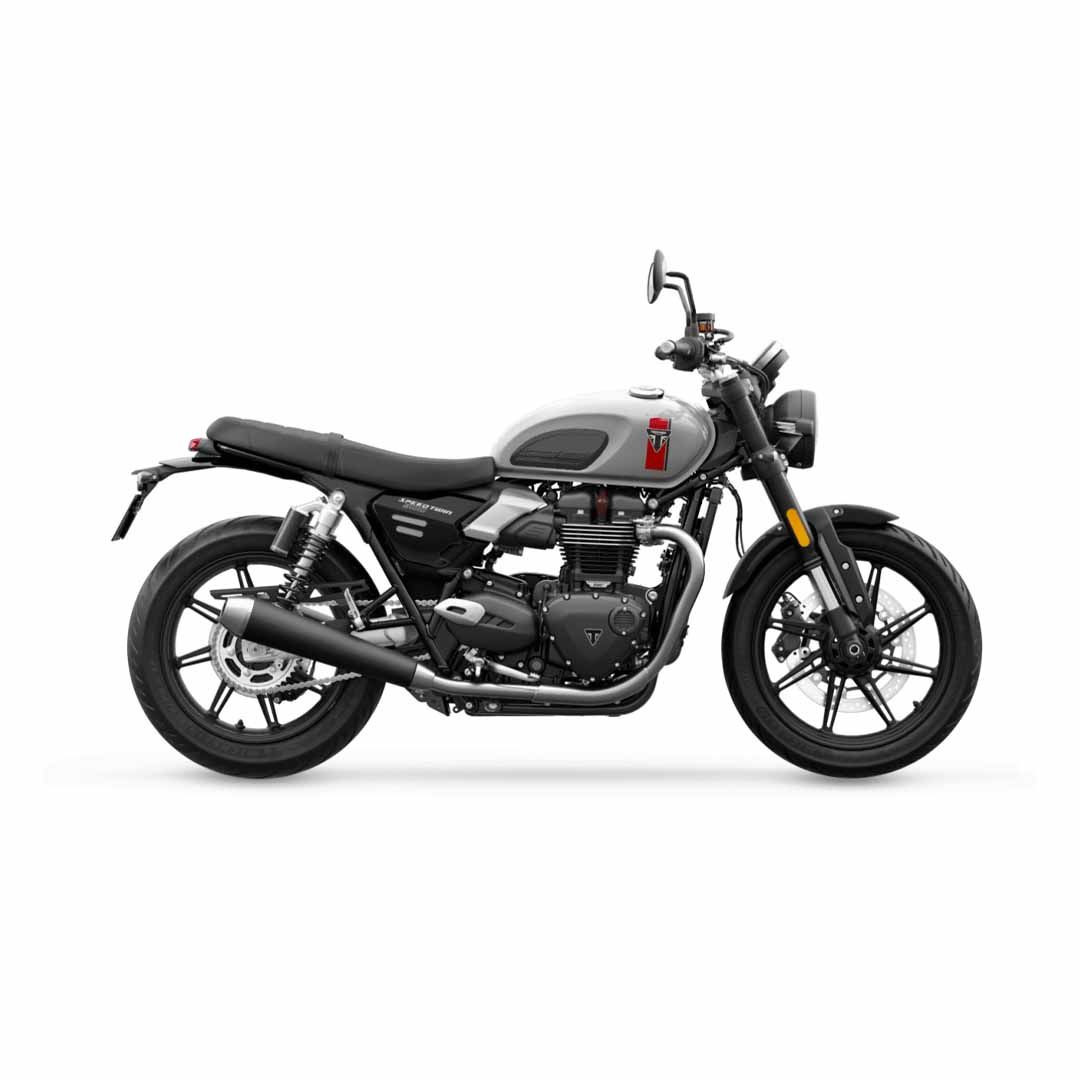 Triumph Speed Twin 900 Rubber Self-adhesive Knee Pad Kit - A9798072