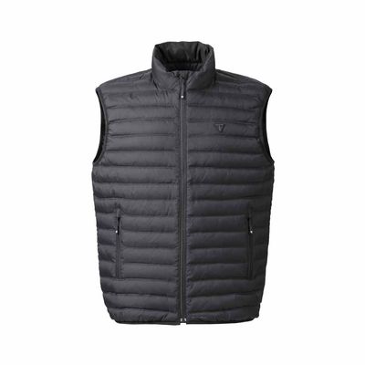 Triumph Black Down Gilet Vest - MFNS21315