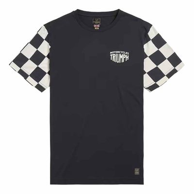 トップス theredthread S motif T-shirt black THEREDTHREAD/ザレッドスレッド】S logo T-shirt