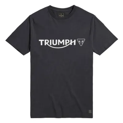 Triumph Cartmel Black Classic Tee - MTSS20036