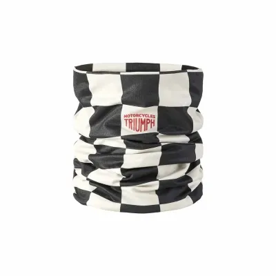 Triumph Cohen Black White Neck Tube - MTUS2340
