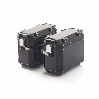 Triumph Tiger 800 Black Aluminum Panniers - A9500855