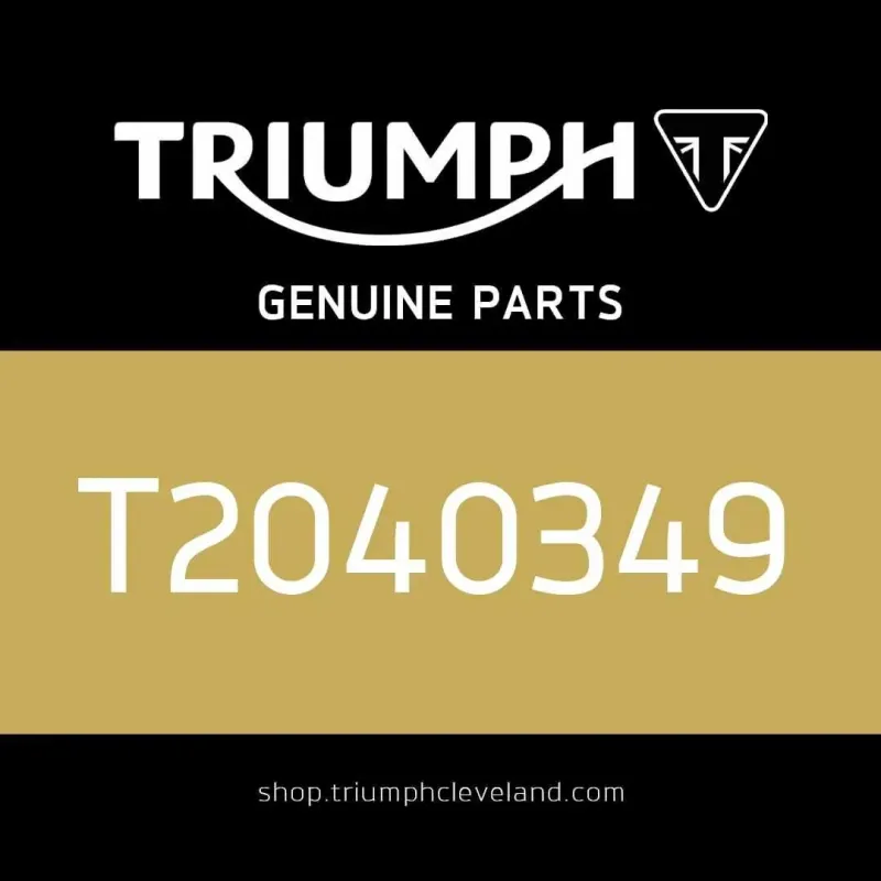 TRIUMPH フロントフォーク用ゲイターセット T2040349 Triumph OEM Front Fork Gaiter - T2040349