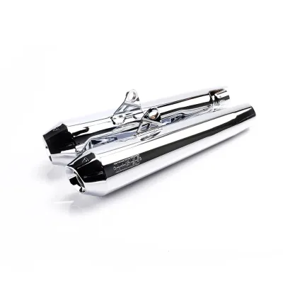 Triumph Thruxton Vance &amp; Hines Chrome Slip On Exhaust - A9600521