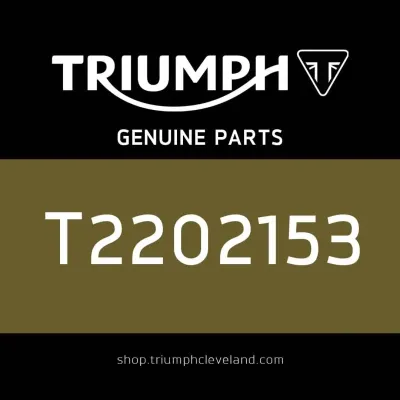 Joint D'échappement Triumph Authentique Neuf - Référence T2203164