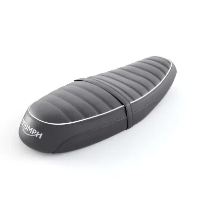Triumph Bonneville Black Ribbed Comfort Seat - A9708736